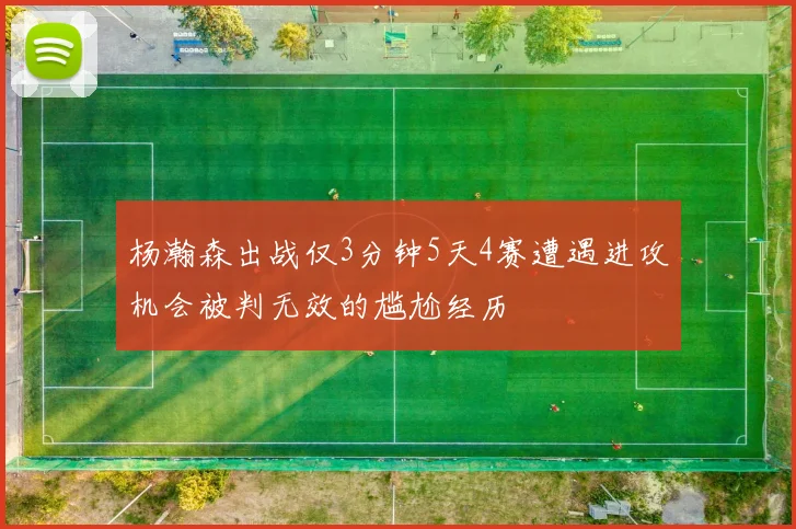 杨瀚森出战仅3分钟5天4赛遭遇进攻机会被判无效的尴尬经历